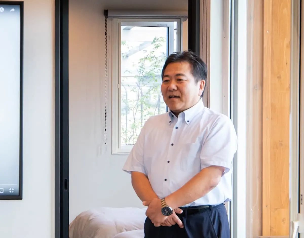 代表取締役の写真