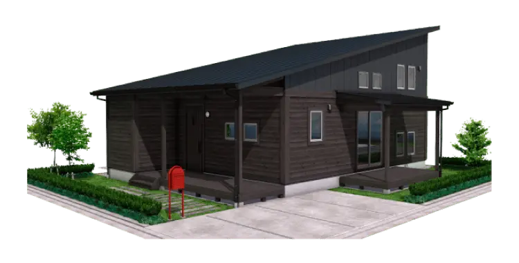 スキップフロア外観イメージ