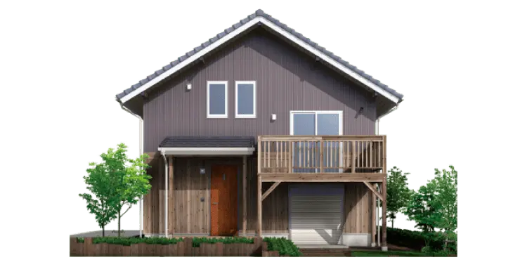 二階建て外観イメージ